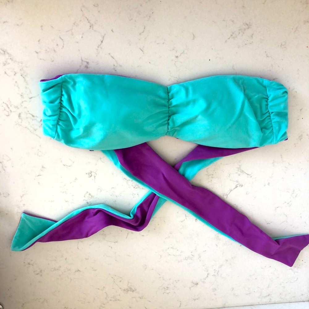 Aerie bandeau swim top